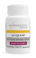 Integrative Therapeutics AllQlear supplement bottle on a white background