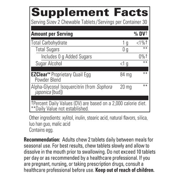 Supplement facts label for a product with detailed nutritional information.