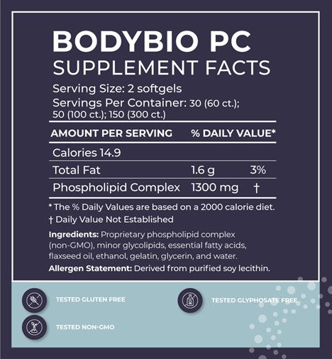 BodyBio PC | Softgels