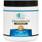 Ortho Molecular Products GlutaShield Chocolate dietary supplement jar