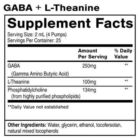 Liposomal GABA + L-Theanine