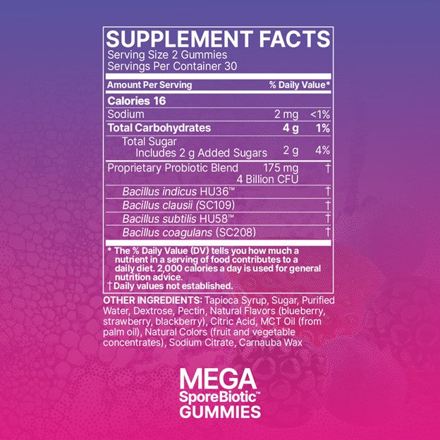 MegaSporeBiotic™ | Gummies