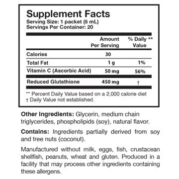 Tri-Fortify Liposomal Glutathione | Packets
