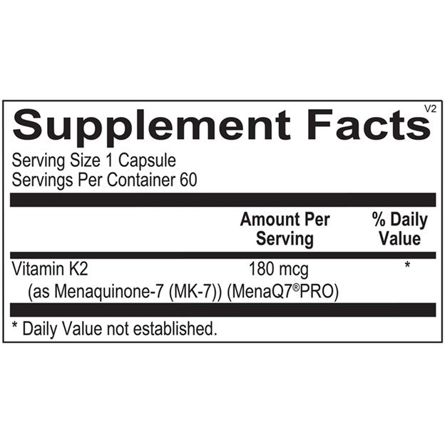 Vitamin K2 180mcg